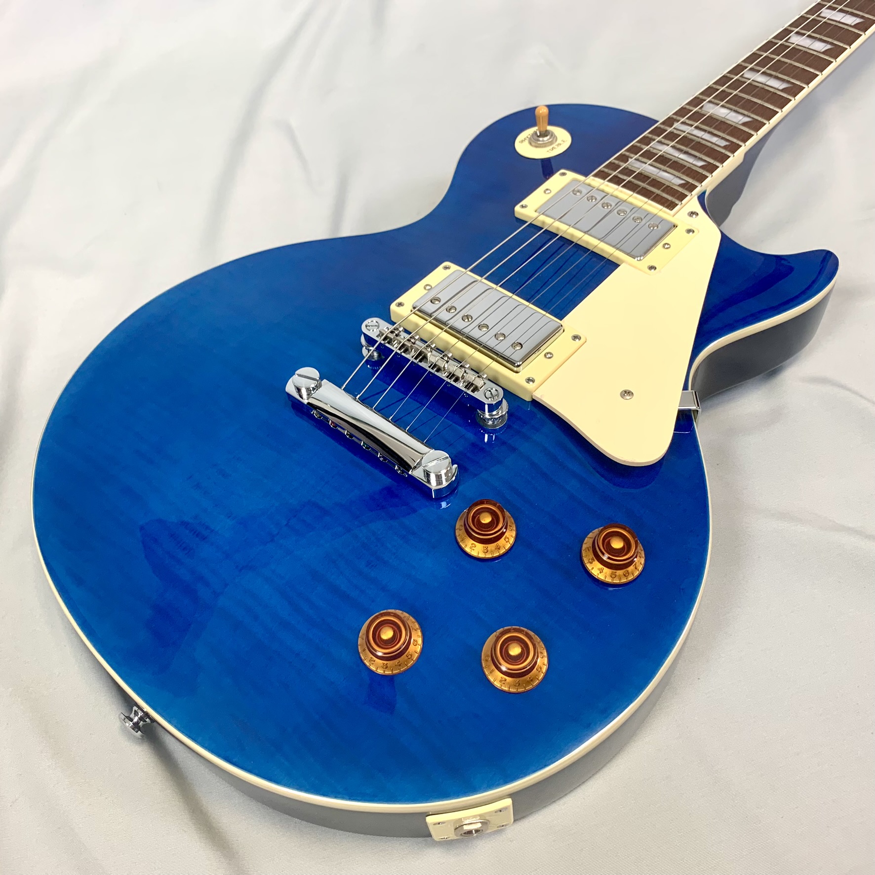 新品Tokai (東海楽器) エレキギター ALS98F SBL【ソフトケース】 TOKAI 東海楽器製造 ALS98F/LD レスポールタイプ レモンドロップ