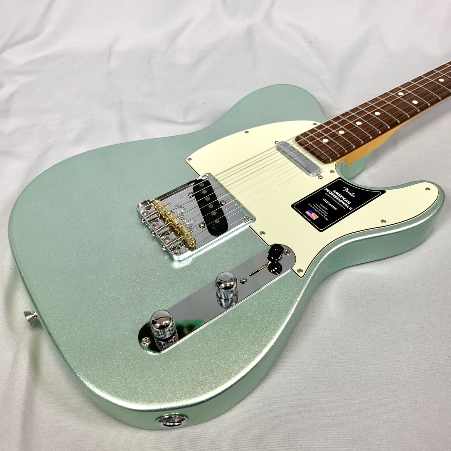 楽天市場】Fender American Professional II Telecaster Mystic Surf