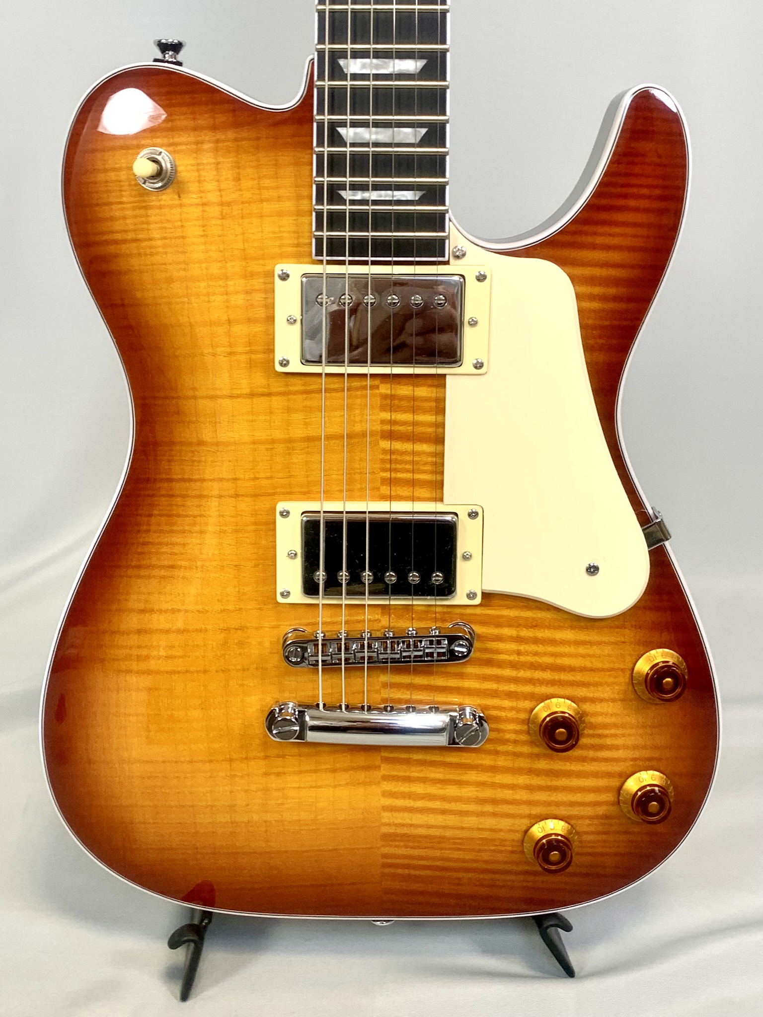 Bacchus BARON-FM FB（Fated Burst） バッカス エレキギター バロン エフエム フェイデッドバースト テレキャスター ブラウン 【Stage- Guitar】