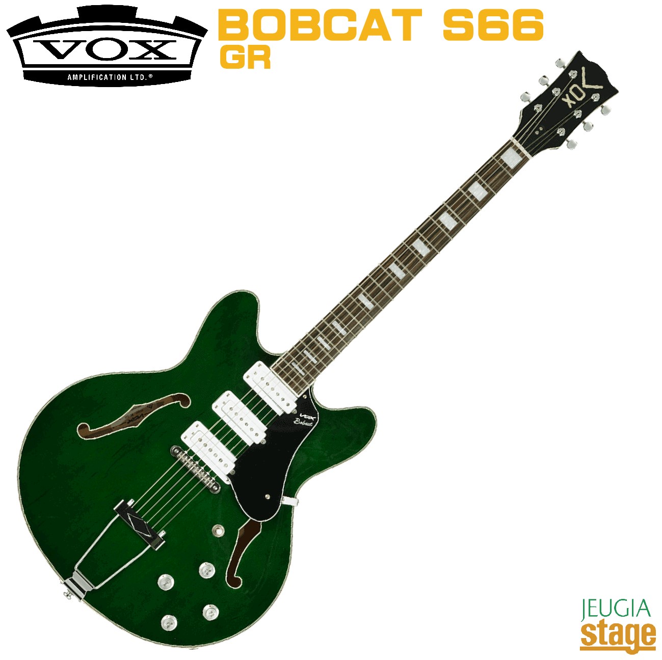 VOX bobcat V90 ボックス セミアコ エレキギター Bobcat V90 - Vox Amps