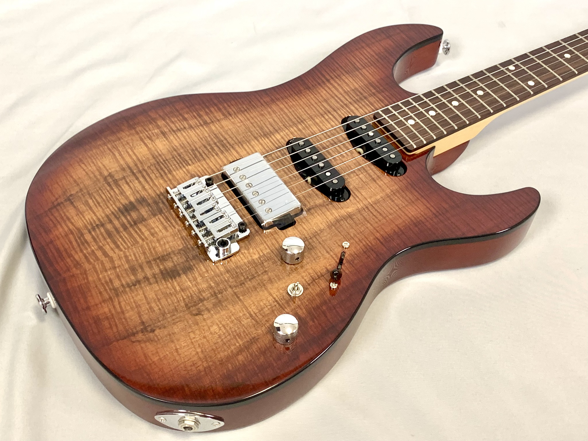 fujigen エレキギター　bos2-ew1-m-hh 楽天市場】FGN Boundary ODYSSEY BOS2-EW1-M-HH Dark Mocha