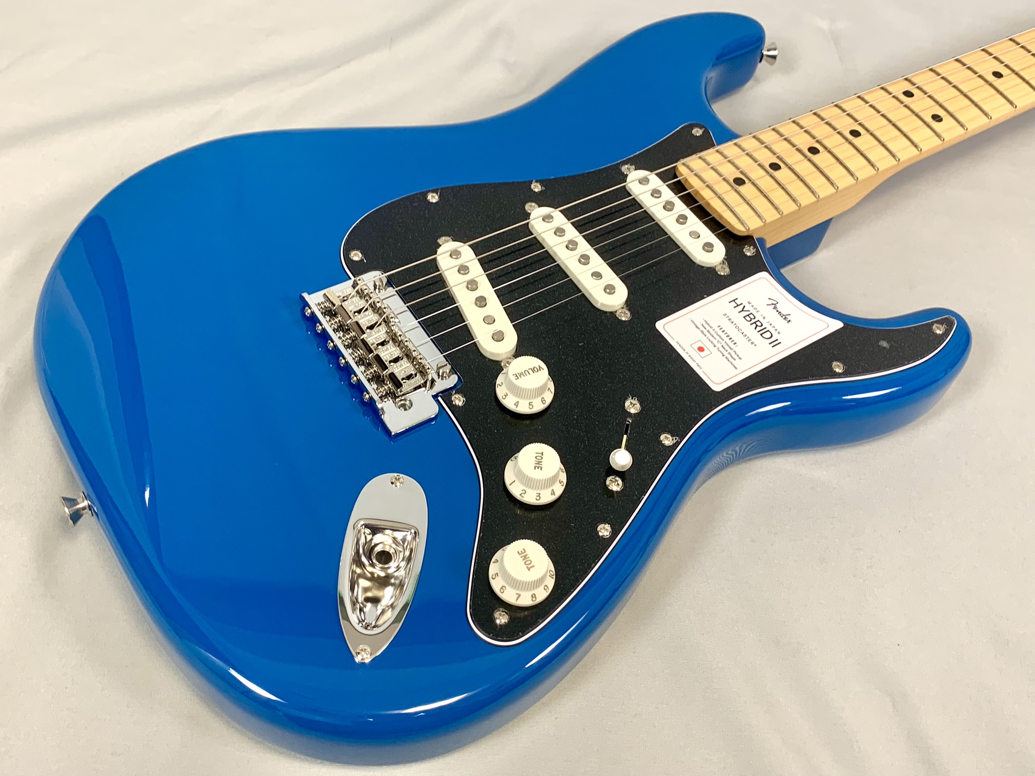 Fender Made in Japan Hybrid II Stratocaster® Forest Blue Maple Fingerboard フェンダーハイブリッド2 ストラトキャスター フォレストブルー メイプルフィンガーボード 【Stage- Guitar】エレキギター 青