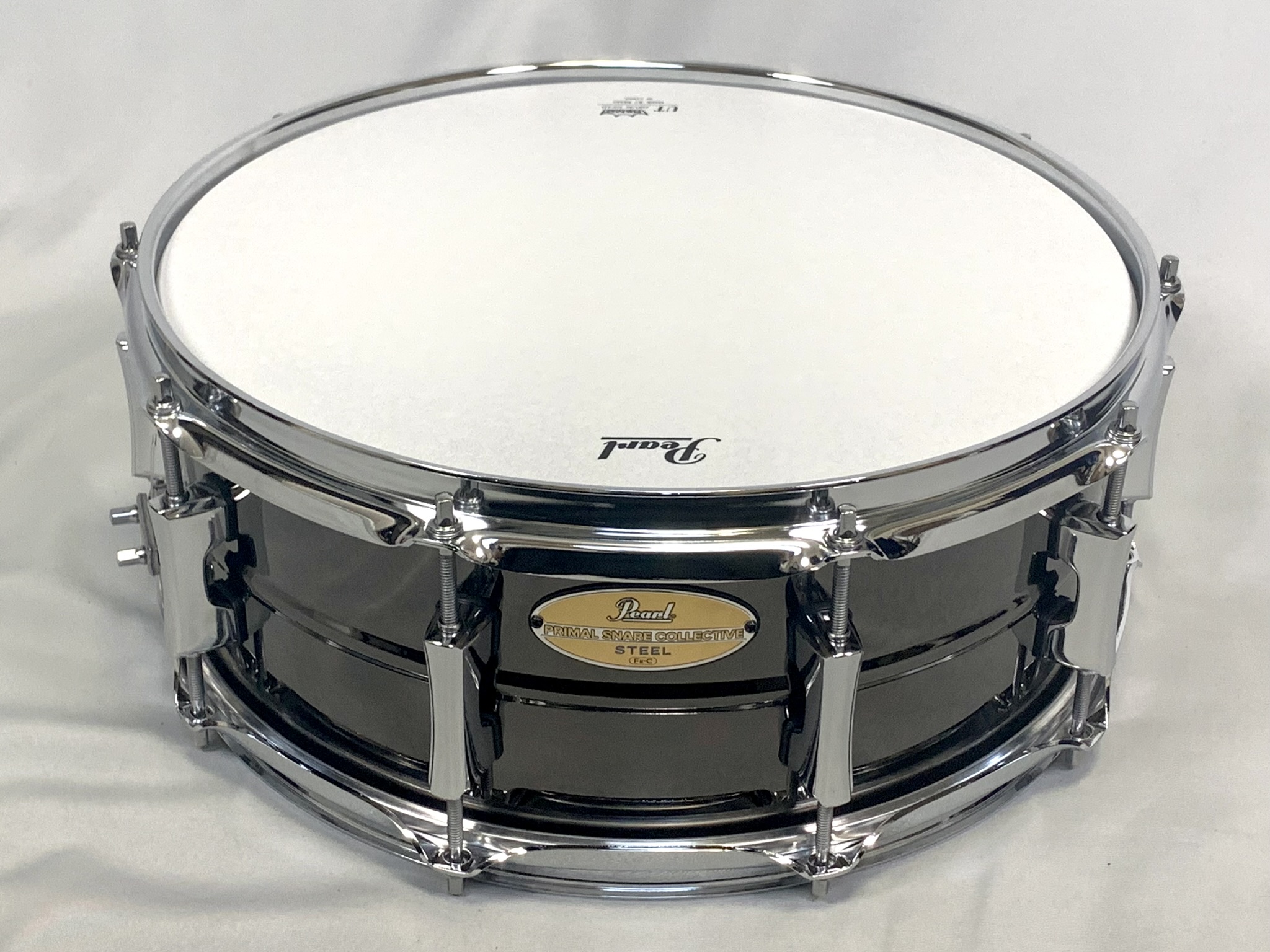 【新製品】Pearl PSC1455S/BN【日本限定仕様】Primal Snare Collective(Black Nickel Finish)14"x5.5"パール スネアドラム プライマル スネア コレクティブ スチール ブラックニッケルフィニッシュ 【Stage- Drum SET】黒|京都 JEUGIA(ジュージヤ 楽器)