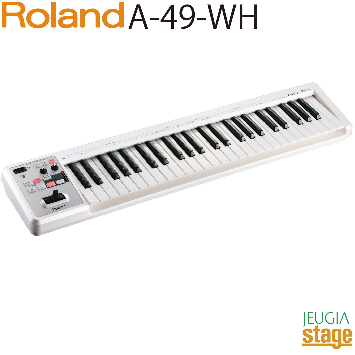 楽天市場】ROLAND（ローランド） A-49-WH MIDIキーボード : 迅速