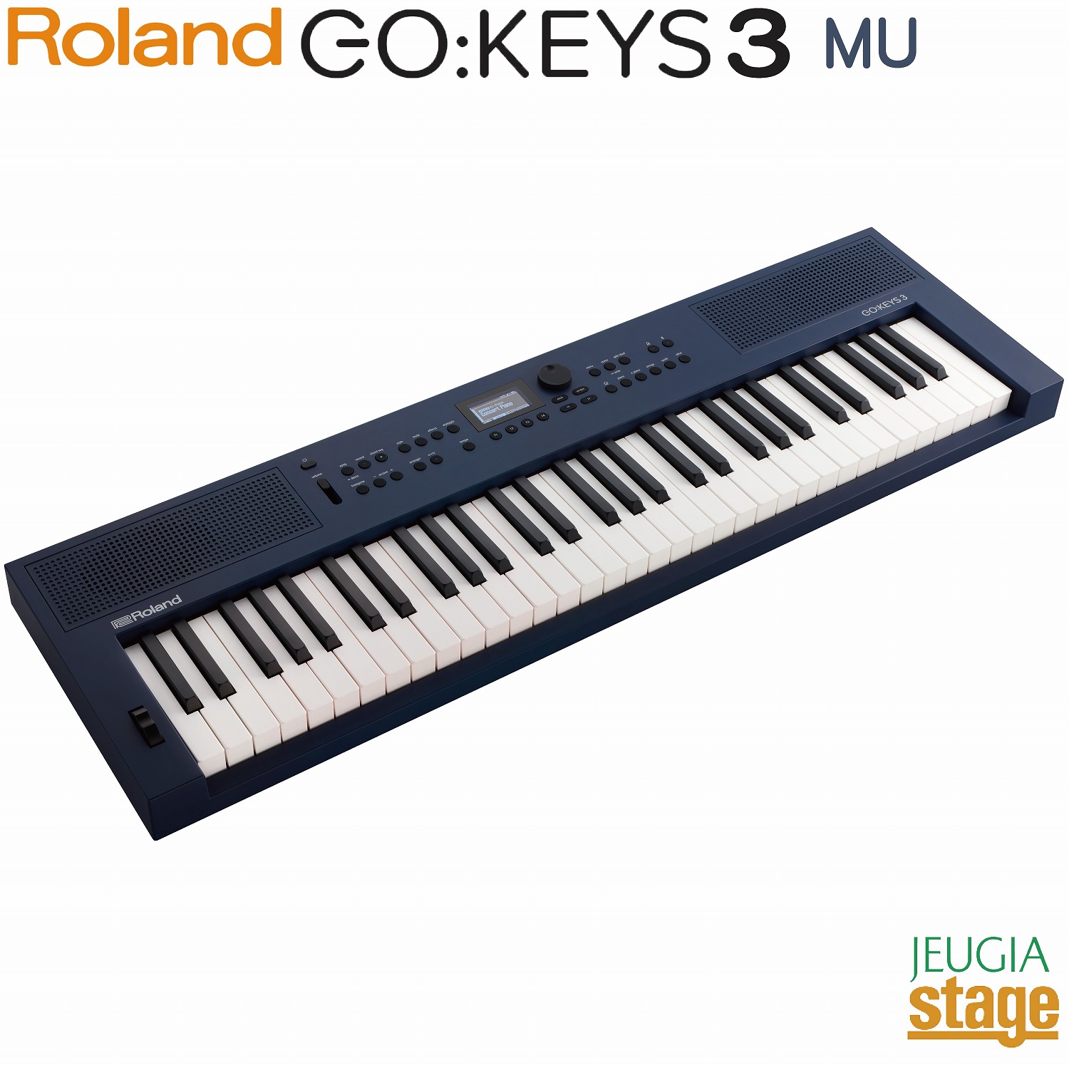 楽天市場】Roland GO:KEYS 3 TQ(ターコイズ)＋ 専用譜面台MRGKS3/5 付セットMusic Creation Keyboard  ローランド デジタル キーボード 61鍵盤【Stage-Rakuten Keyboard SET】【Stage-Rakuten  Synthesizer】 GOKEYS3 青緑 : 京都 JEUGIA（ジュージヤ 楽器）