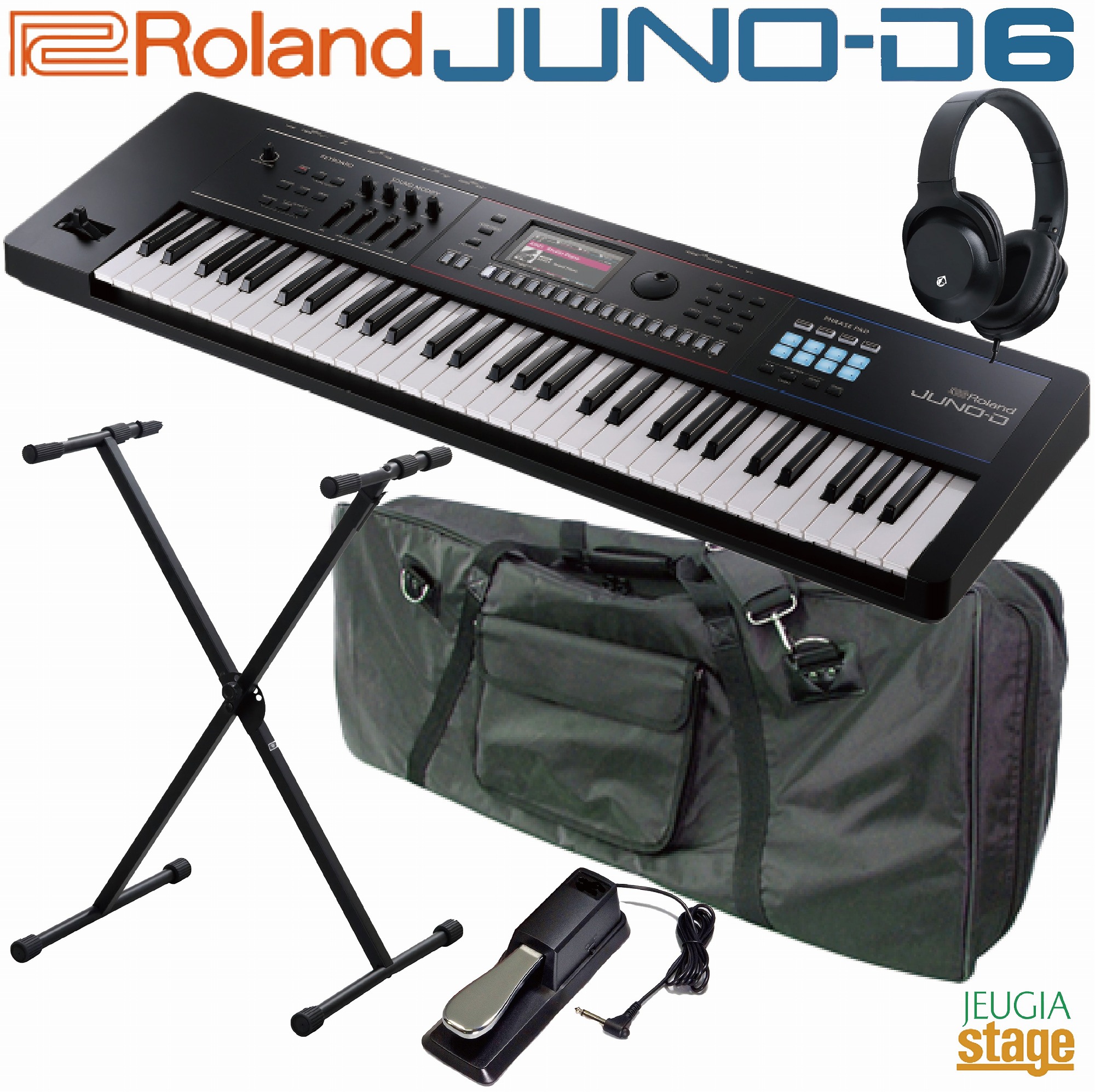 楽天市場】Roland JUNO-DS61W 新品[ローランド][ジュノ][61鍵盤