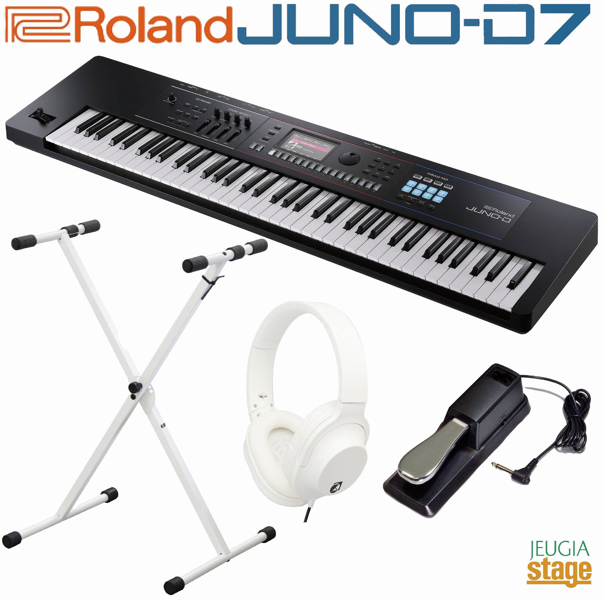 楽天市場】【ニューカラー】Roland JUNO-Di WH 新品 ホワイト