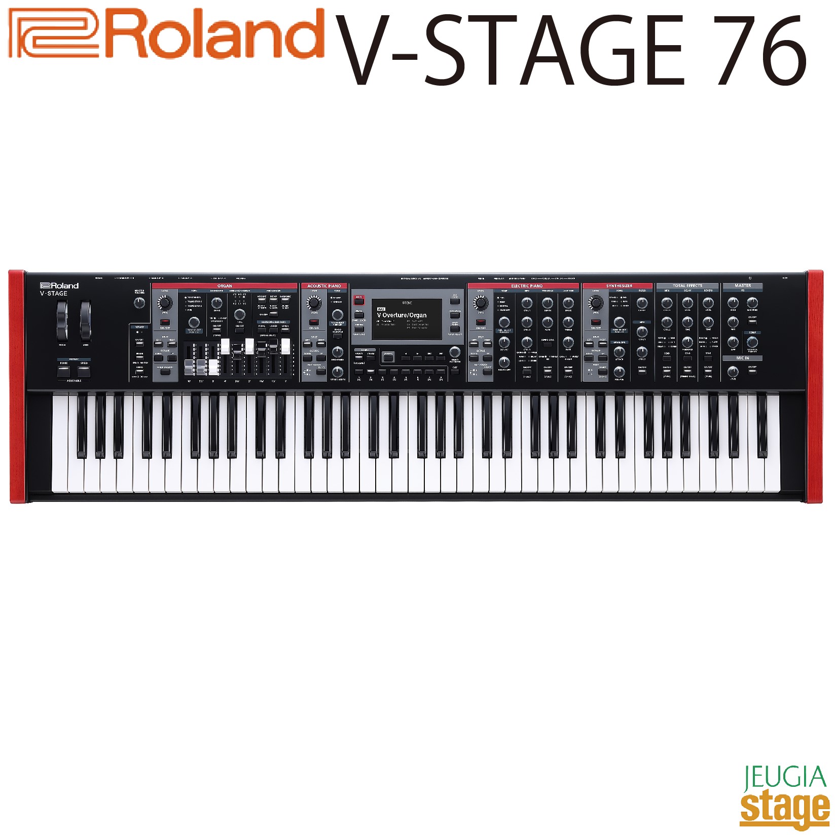 【新製品】ROLAND V-STAGE 76 ローランド ステージキーボード 76鍵盤 【Stage- Synthesizer】【Stage- Piano】ピアノ シンセサイザー