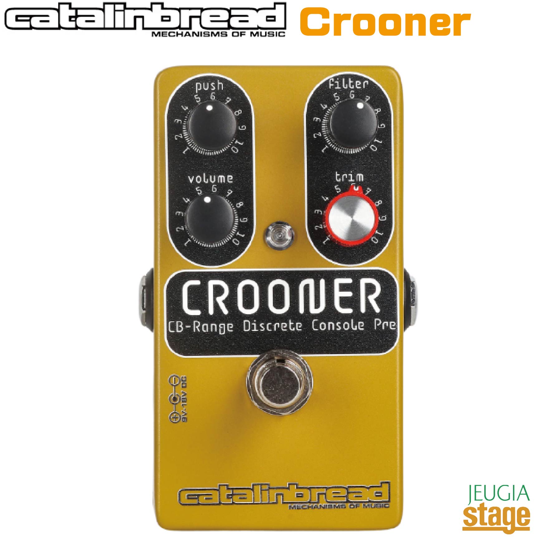 Catalinbread Crooner RCA BA-31 Studio Console Preampカタリンブレッド クルーナー スタジオ コンソール プリアンプ【Stage- Guitar Accessory】|京都 JEUGIA(ジュージヤ 楽器)