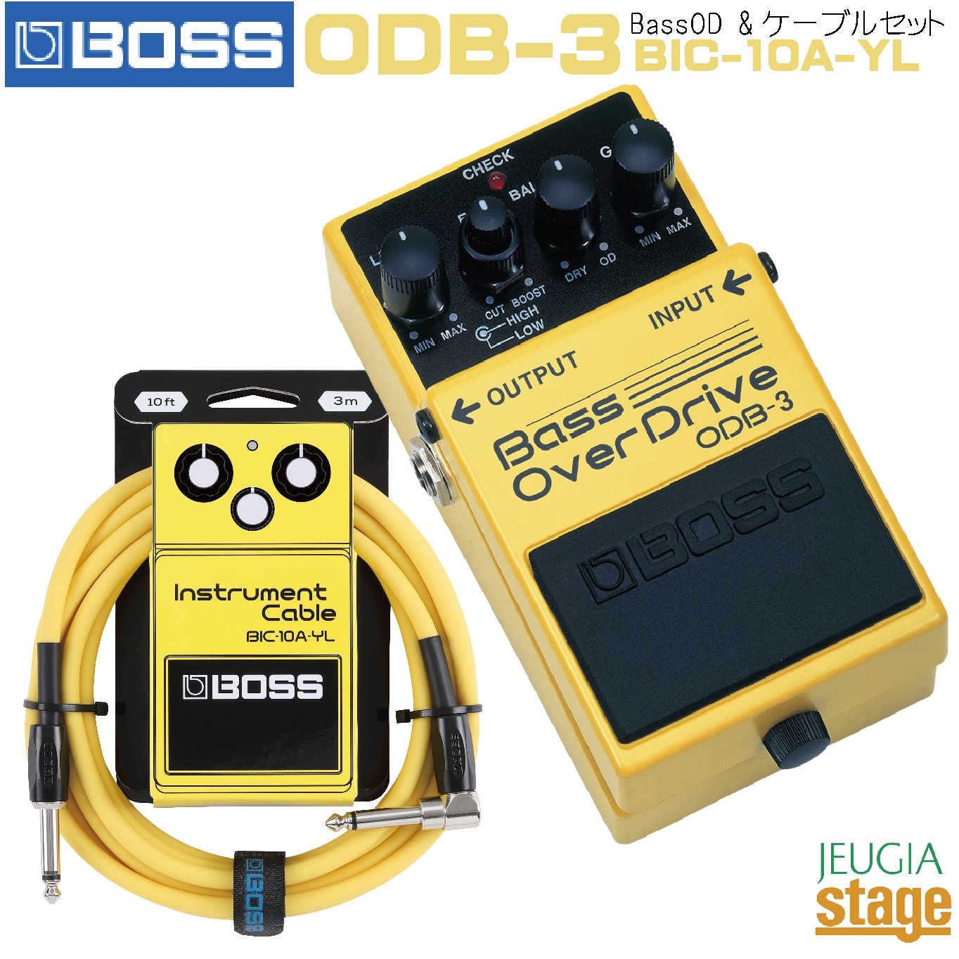 BOSS Bass OverDrive ODB-3 ベースエフェクター レビュー】BOSS ODB-3 定番ベース用オーバードライブ - Geek IN Box