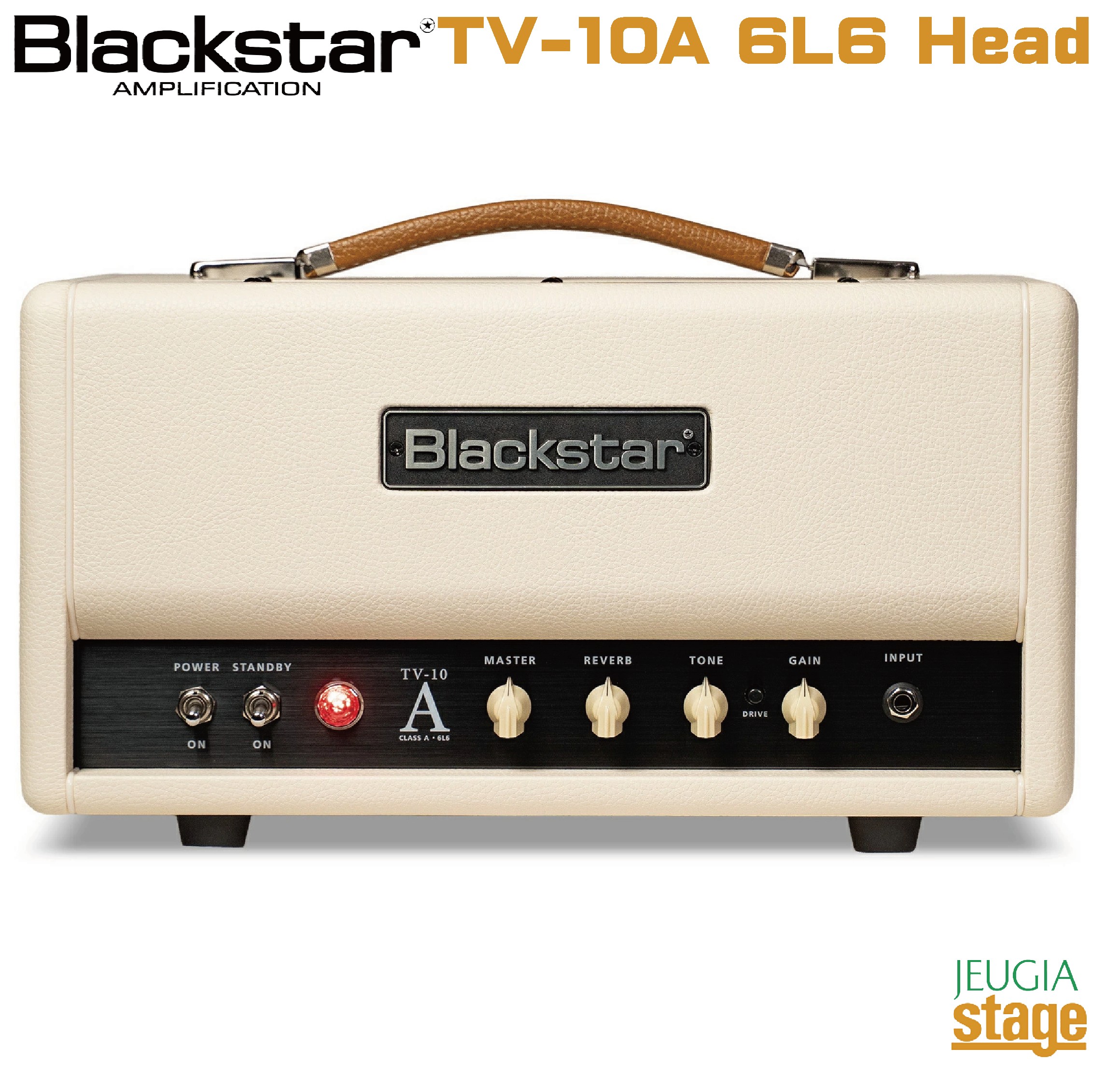 【新製品】Blackstar TV-10 A 6L6 Head ブラックスター ギターアンプヘッド ECC83プリ管 EL34パワー管【Stage- Guitar Accessory】真空管 チューブ 10W|京都 JEUGIA(ジュージヤ 楽器)