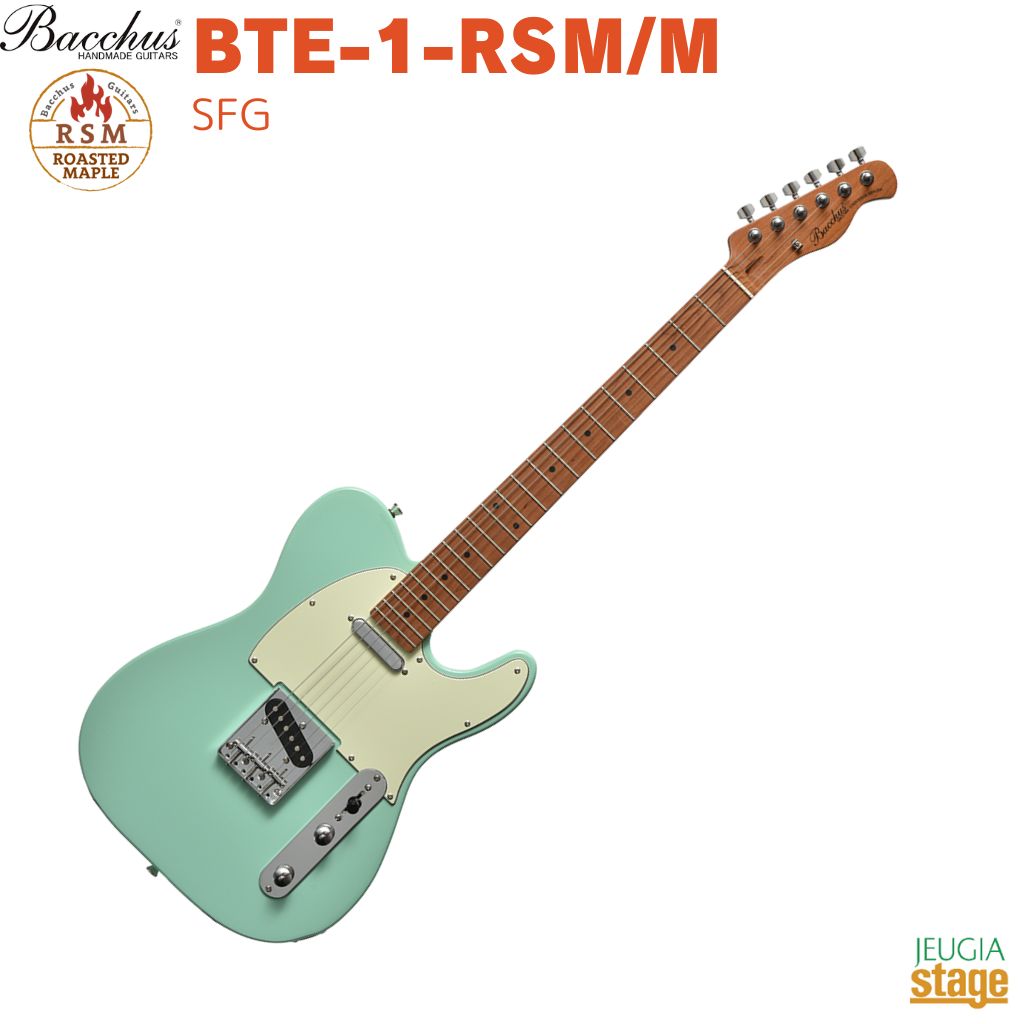 メンテナンス済 Bacchus ユニバースシリーズ テレキャスター BTE-1 Bacchus BTE-1DX RSM/M SLPK エレキギター ユニバースシリーズ