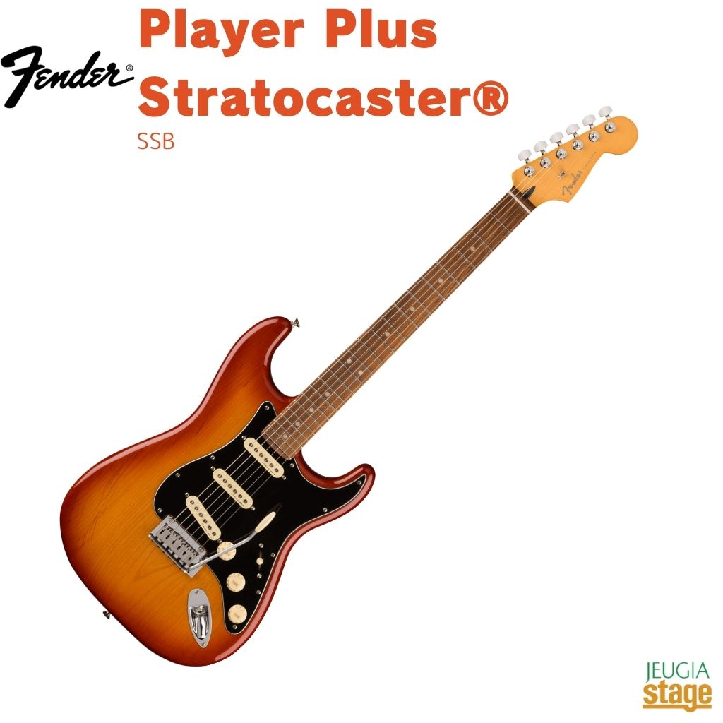 Fender Stratocaster player plusシエナサンバースト Player Plus Stratocaster® – Fender