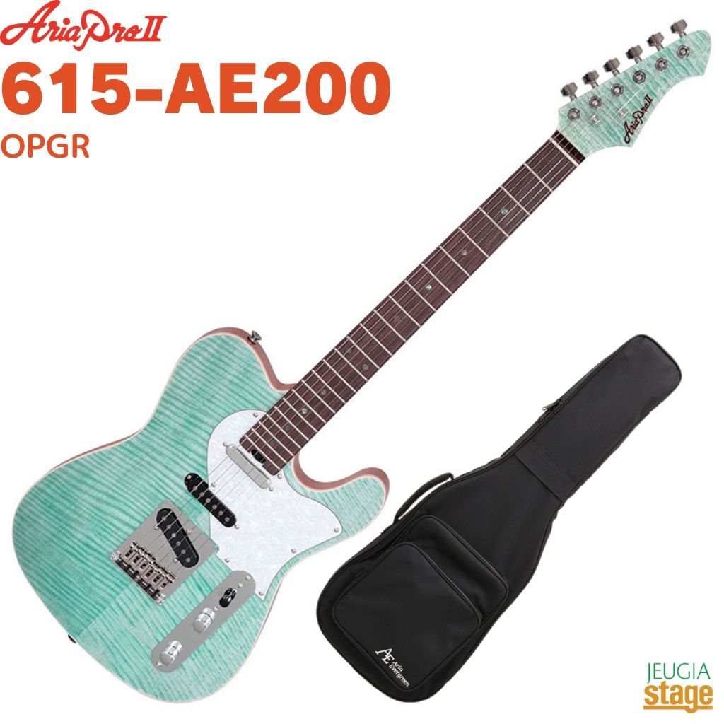 楽天市場】エレキギター AriaProII TEG-CORE BK アリア 限定 EMG