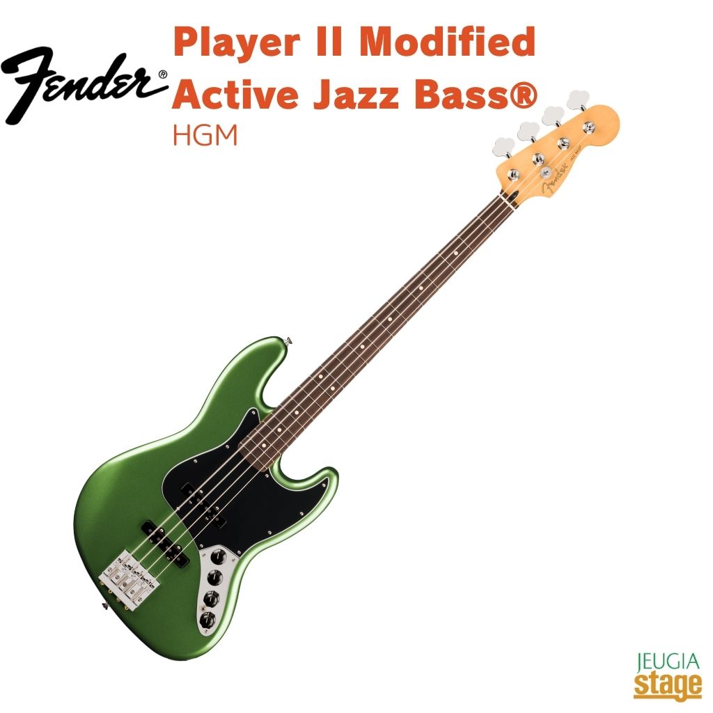 楽天市場】Fender Player Jazz Bass -Sage Green Metallic / Pau Ferro