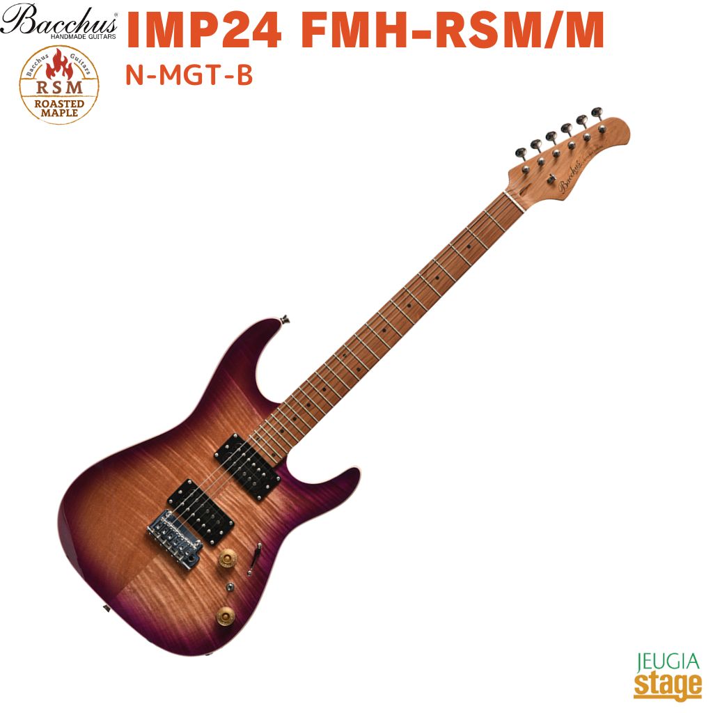 Bacchus IMPERIAL24 バッカスギター 楽天市場】Bacchus バッカス IMPERIAL24-BP-RSM/M エレキギター