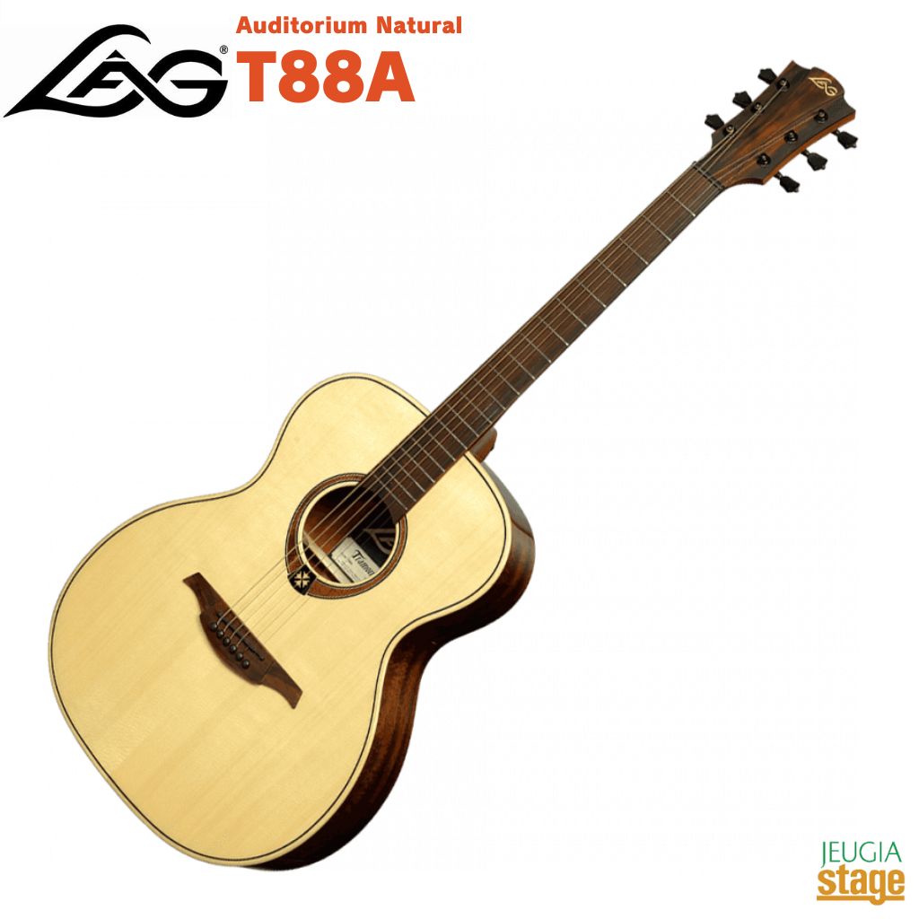 LAG アコースティックギター ナチュラル LAG SAUVAGE-ACE エレアコ アコースティックギター 環境保護
