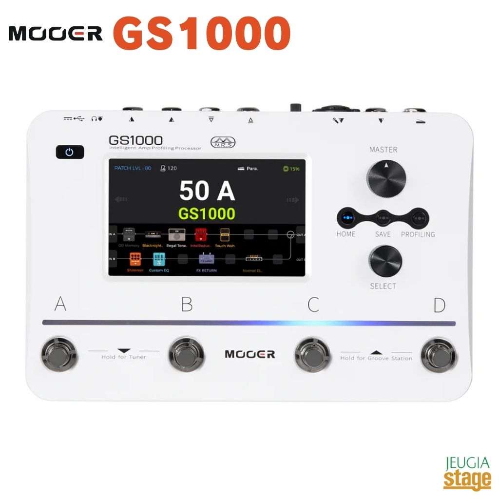 Mooer GS1000 ムーアー ジーエスセン 【Stage- Guitar Accessory】マルチエフェクター プロファイラー 軽量 小型 コンパクトサイズ effector effect pedal multi effector MNRSアンプモデル 48,840円