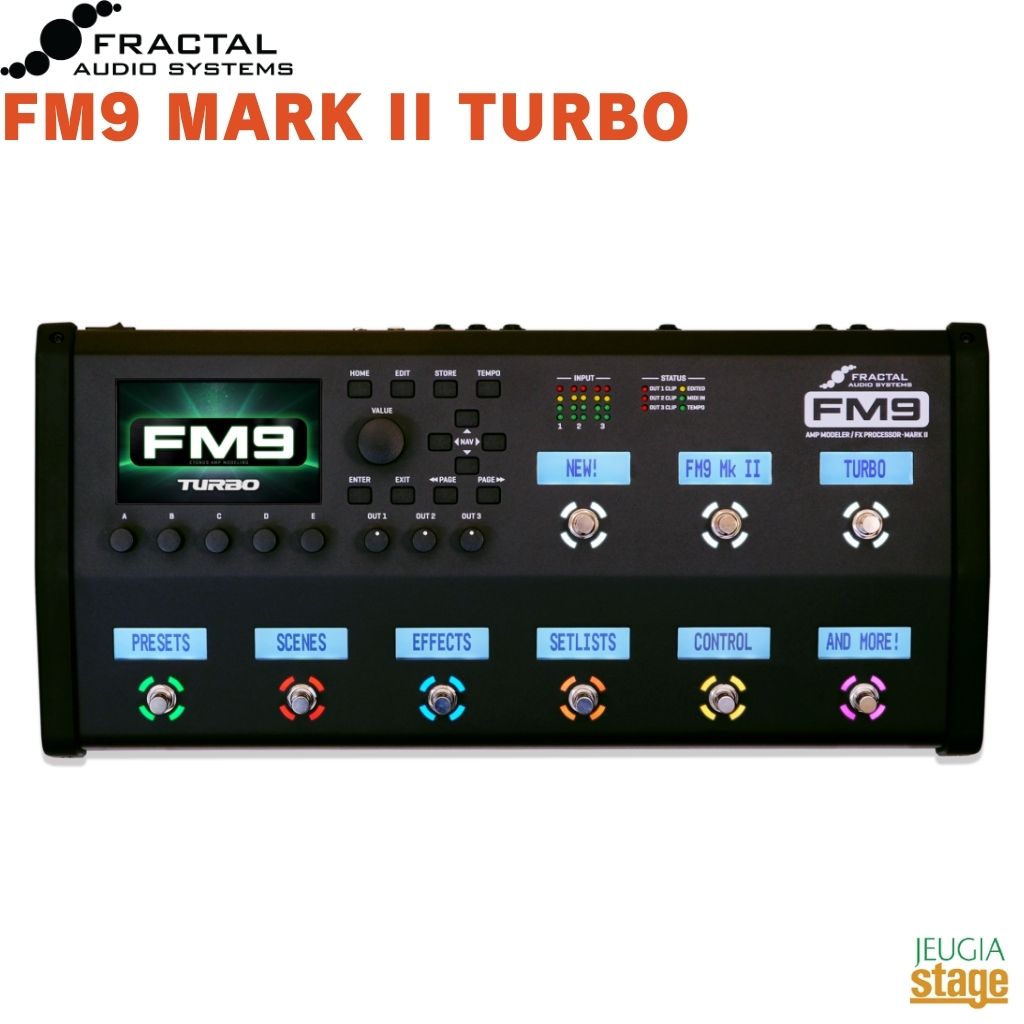 Fractal Audio Systems FM9 MARK II TURBO フラクタルオーディオシステム 【Stage- Guitar Accessory】マルチエフェクター