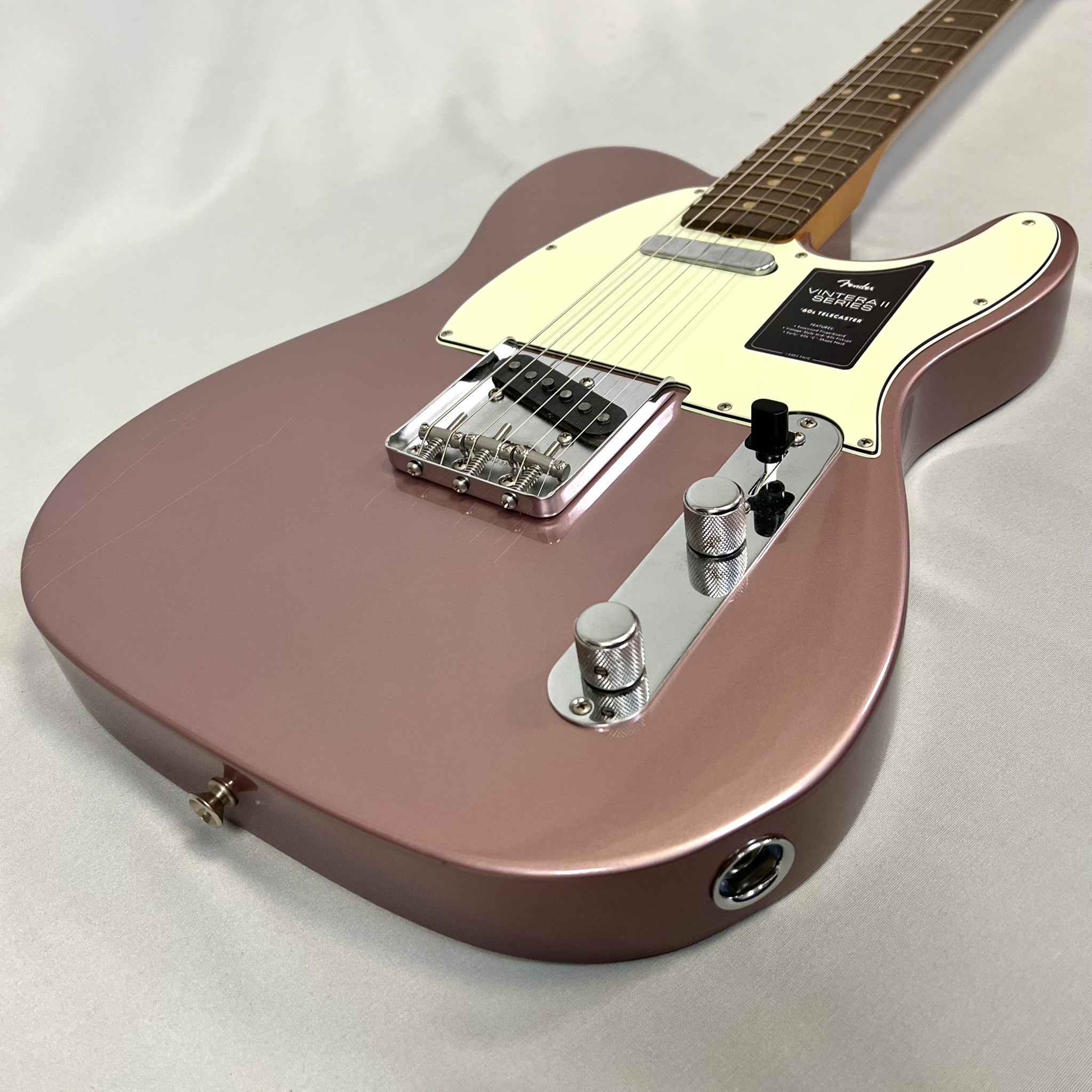 Fender Limited Edition Vintera・・ II Road Worn・・ '60s Telecaster・・, Rosewood Fingerboard, Burgundy Mist Metallic フェンダー リミテッド ビンテラ ロードウォーン テレキャスター バーガンディミストメタリック 【Stage- Guitar】エレキギター