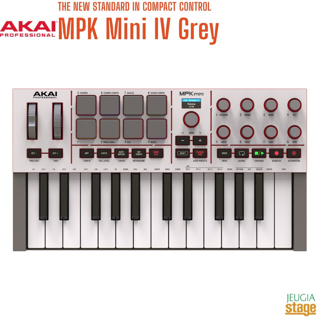 楽天市場】AKAI MPK Mini Play MK3 アカイ 25鍵 USB MIDI キーボード