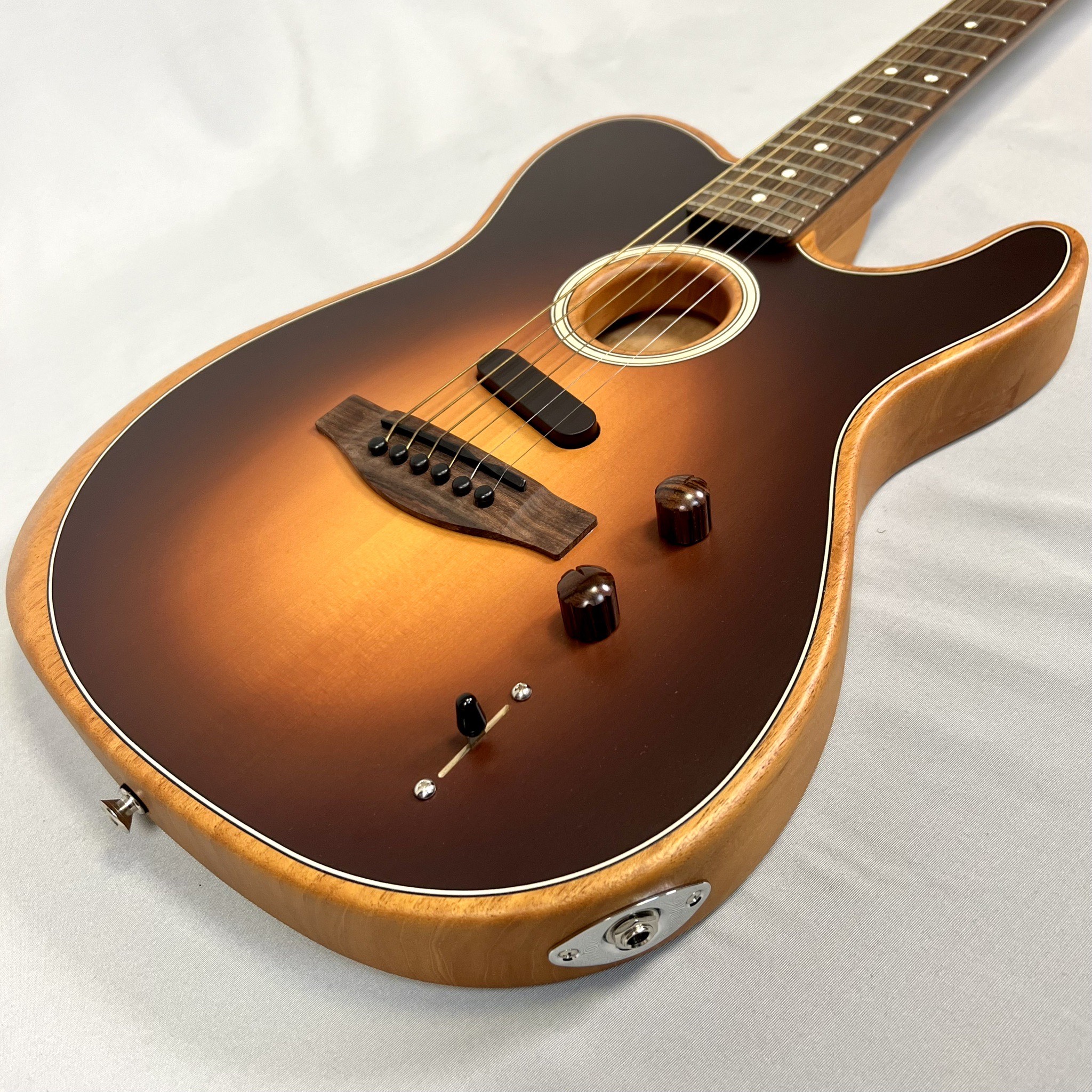 楽天市場】Fender Acoustasonic Player Telecaster Butterscotch