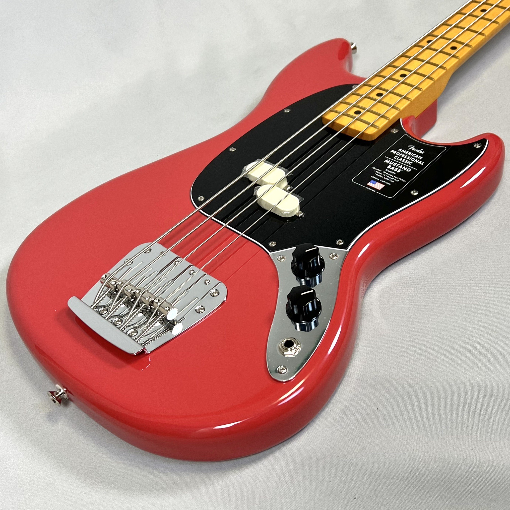 楽天市場】Fender Mexico Mustang Bass PJ -Torino Red- 新品