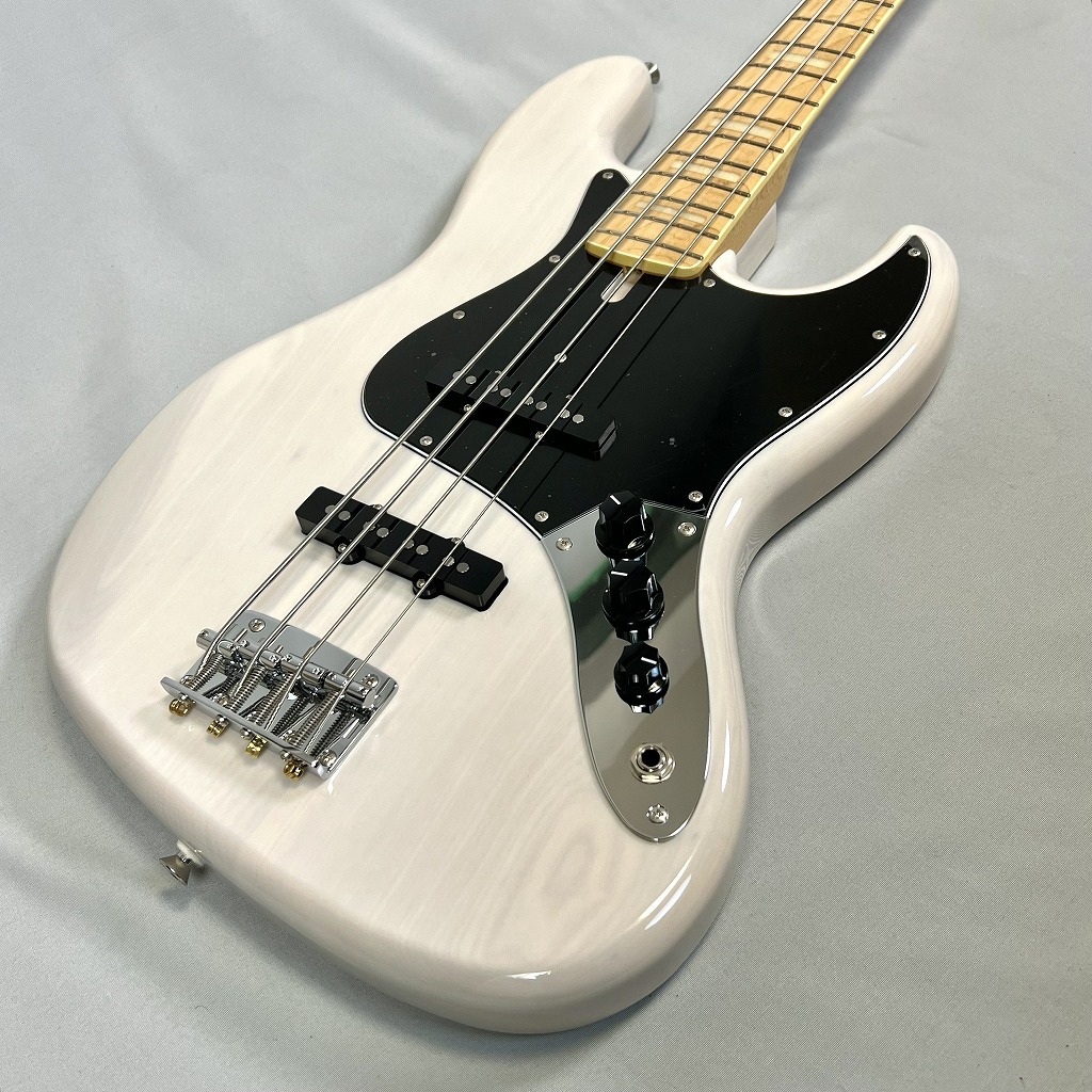 FGN NJB100MBAH-WB (White Blonde)Neo Classic NJB - JBタイプフジゲン ネオクラシック ホワイトブロンド【Stage- Bass】FUJIGEN 富士弦 日本製 エレキベース ジャズベース 白 メイプル指板|京都 JEUGIA(ジュージヤ 楽器)