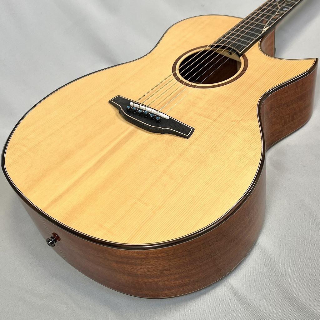 Naga Guitars S-60GACナガギタース アコースティックギター フォークギター フィンガーピック カッタウェイ ナチュラル【Stage- Guitar】｜京都 JEUGIA（ジュージヤ 楽器）