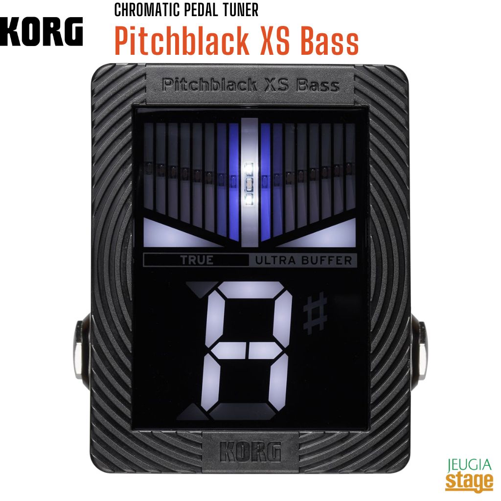 KORG Pitchblack XS Bass PB-XS BASS コルグ クロマチック・チューナー ペダルチューナー ベース用 【Stage- Guitar Accessory】