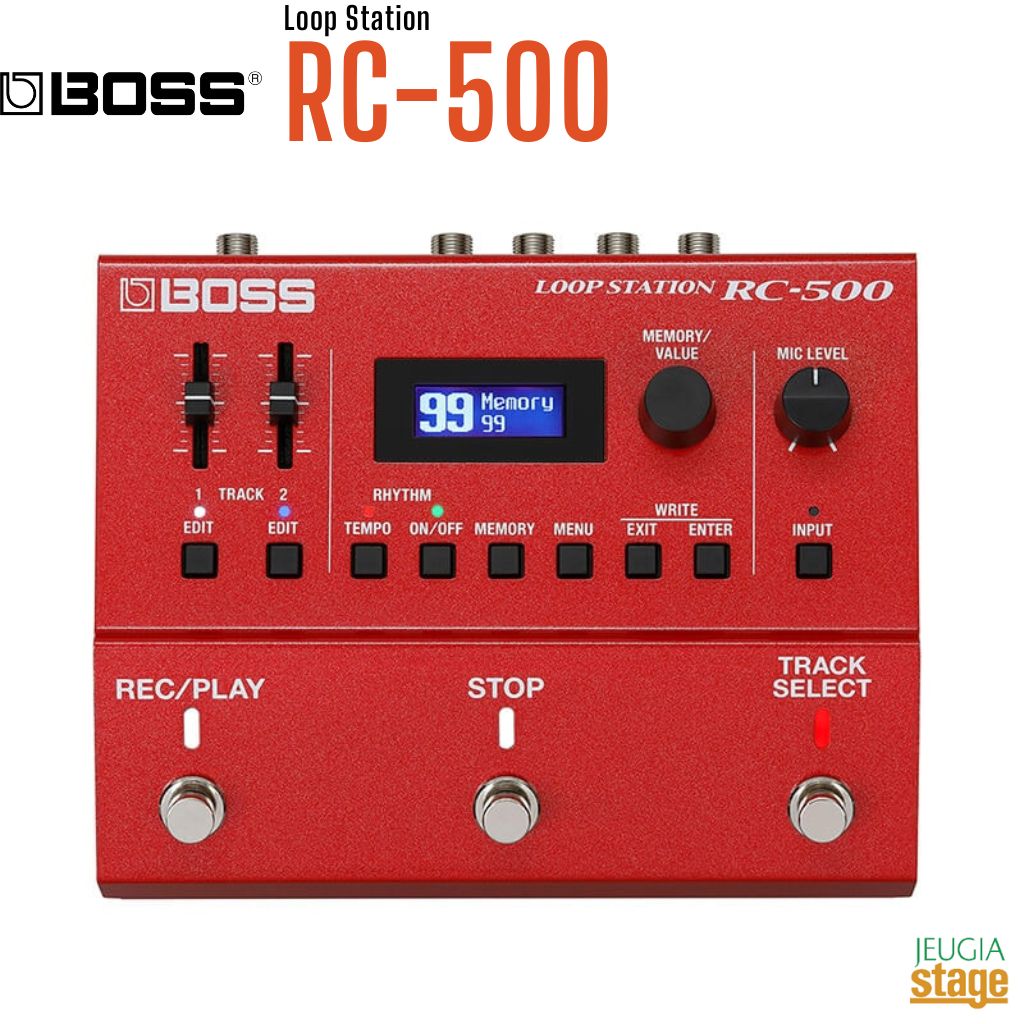 BOSS Loop Station RC-500 ボス ループステーション ルーパー 【Stage- Guitar Accessory】エフェクター ボスコン