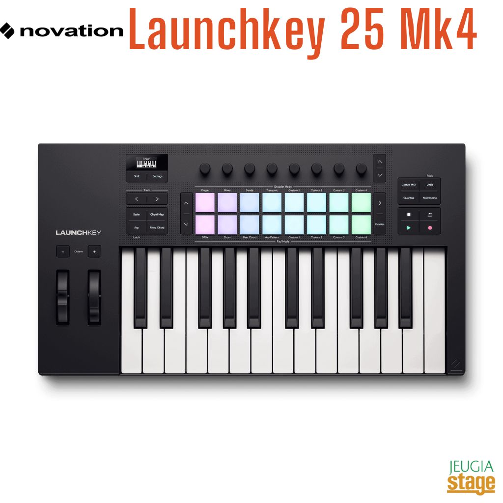 Novation LAUNCHKEY 37 MIDIキーボード novation Launchkey Mini 37 MK4 MIDIキーボード 37鍵 ミニ鍵盤