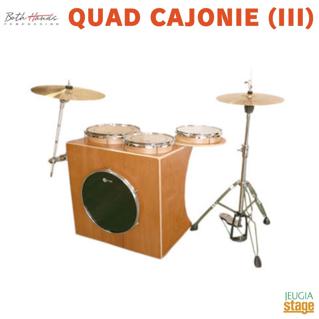 【楽天市場】BOTH HANDS Quad Cajonie III BH Cajon Street Cajon Drum Setボウスハンズ ...