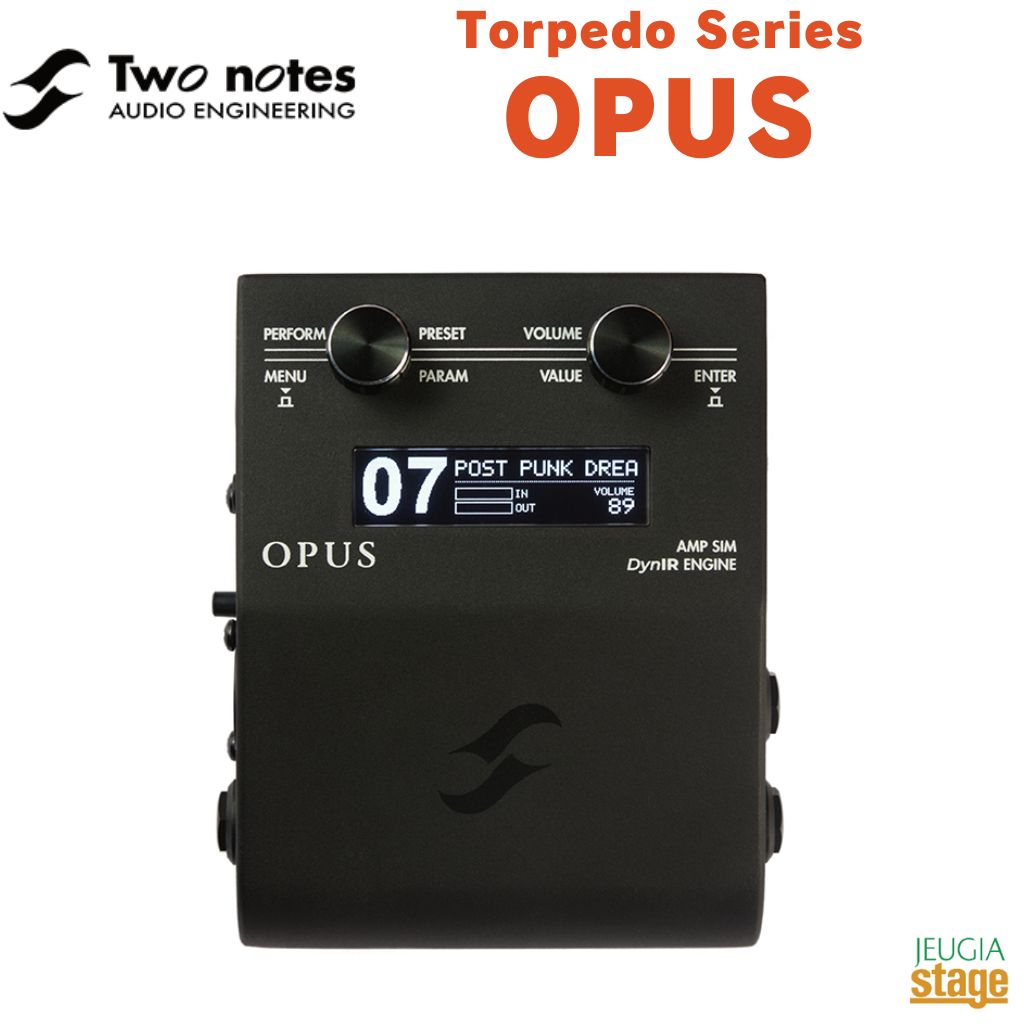 楽天市場】Two Notes Opus アンプキャビシミュレーター＋IR トゥー