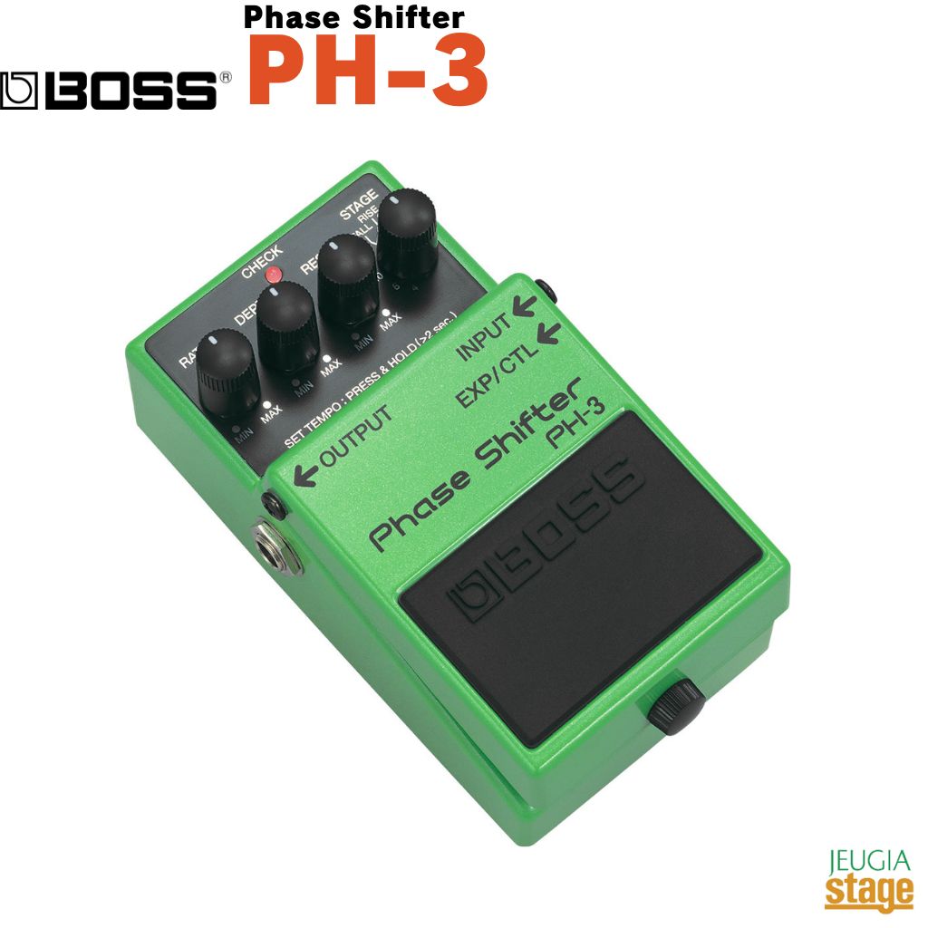 BOSS Phase Shifter PH-3 ボス フェイザー 【Stage- Guitar Accessory】エフェクター effector effect pedal ボスコン