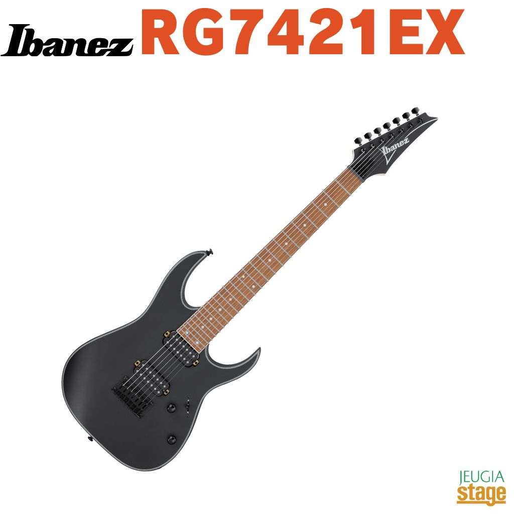 楽天市場】Ibanez RG IRON LABEL RGIXL7-BKF (Black Flat) : MUSICLAND