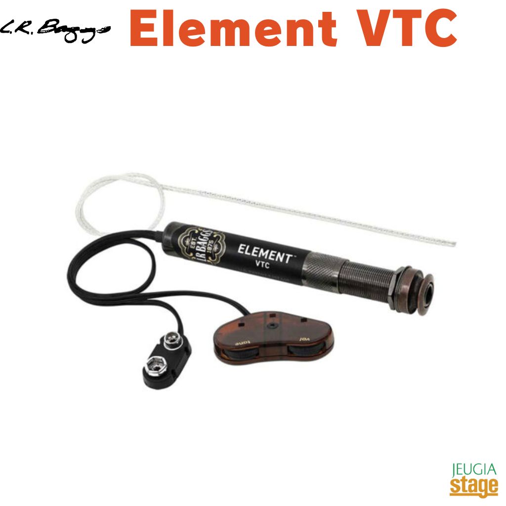 L.R.Baggs Element VTC エルアールバグズ エルアールバッグス マグネティックピックアップ 【Stage- Guitar Accessory】 アコースティックギター用ピックアップ マグネットタイプ ソロギター バンド アクティブタイプ アコギ