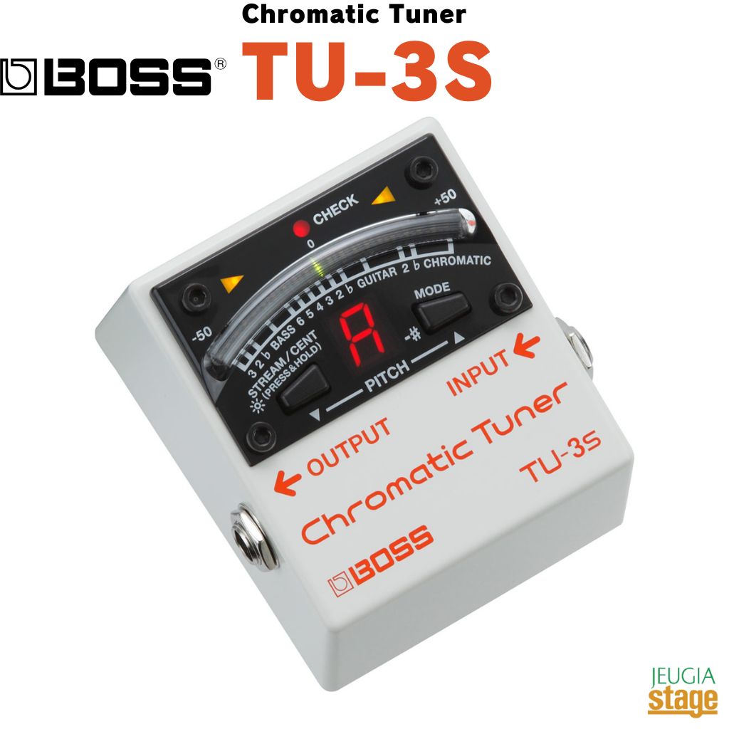 【新品　未使用】BOSS TU-3 Chromatic Tuner チューナー Boss TU-3S Tuner | Northeast Music Center inc