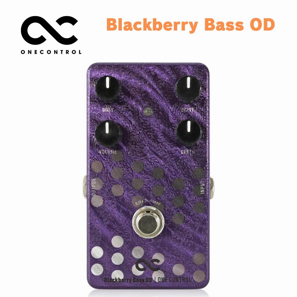 One Control Blackberry Bass OD BJFe-Series Overdrive オーバードライブ ベース