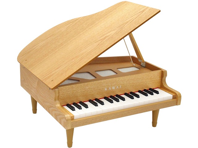 KAWAI カワイ　ミニピアノ　グランドピアノ　ナチュラル　32鍵 45724-49-