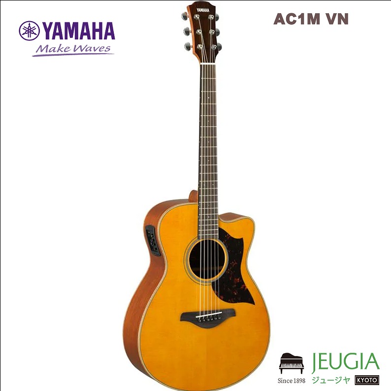 YAMAHA AC1M VN ヤマハ アコースティックギター アコギ｜京都 JEUGIA（ジュージヤ 楽器） 42,900円
