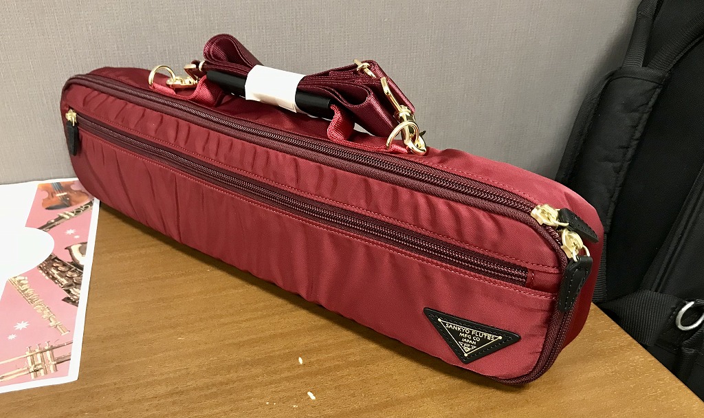 【数量限定品】SANKYO Flute Case Cover Azalea Rose/H サンキョウ フルートケースカバー アザリアローザ H足部管 【APEX- accessories】