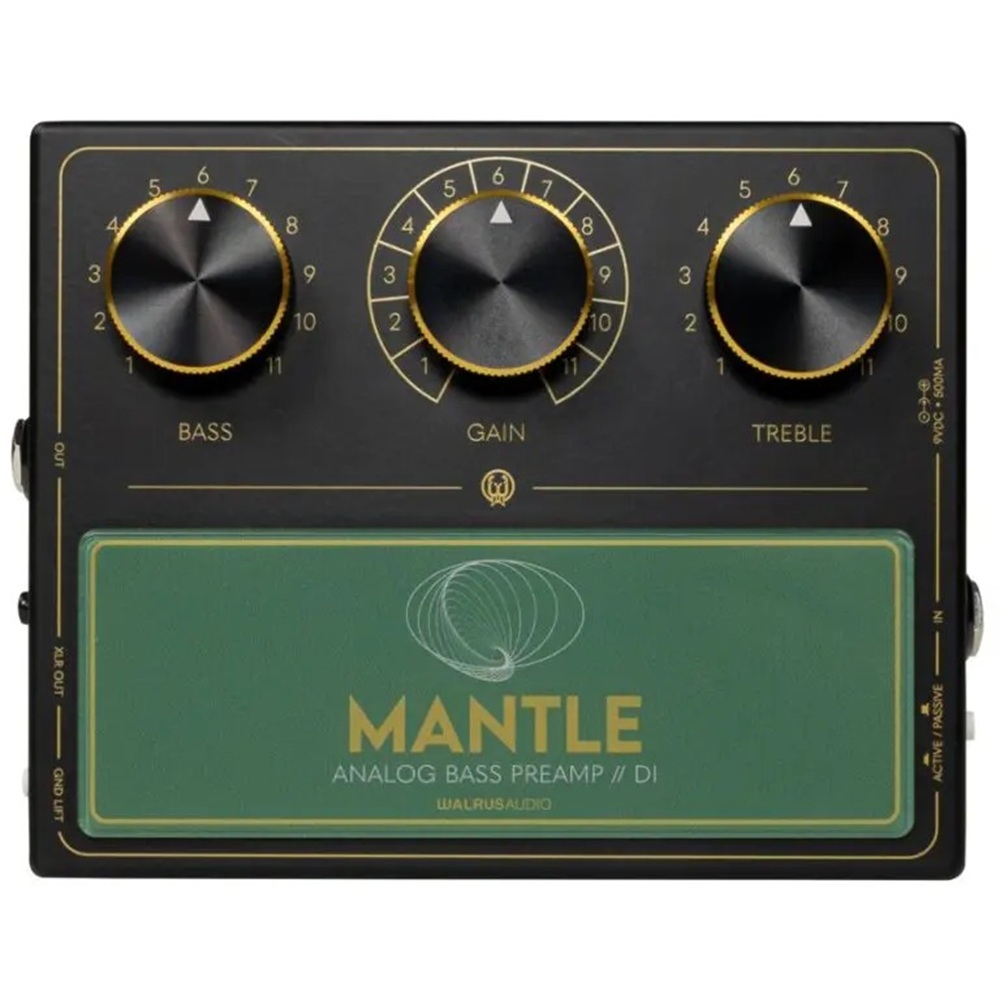 WALRUS AUDIO Mantle Analog Bass Preamp // D.I.ウォルラスオーディオ|京都 JEUGIA(ジュージヤ 楽器)
