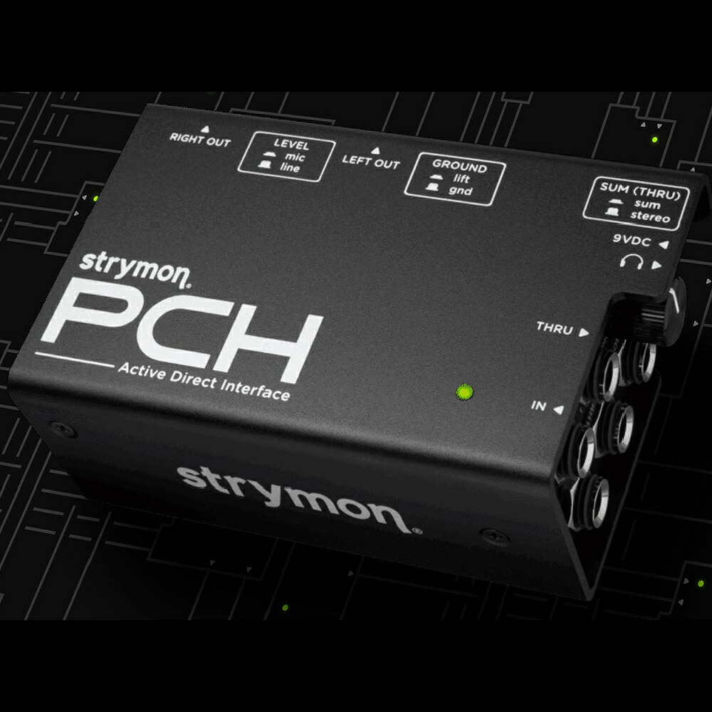 strymon PCH ストライモン アクティブ DI ボックス ヘッドホンアンプ内蔵｜京都 JEUGIA（ジュージヤ 楽器）