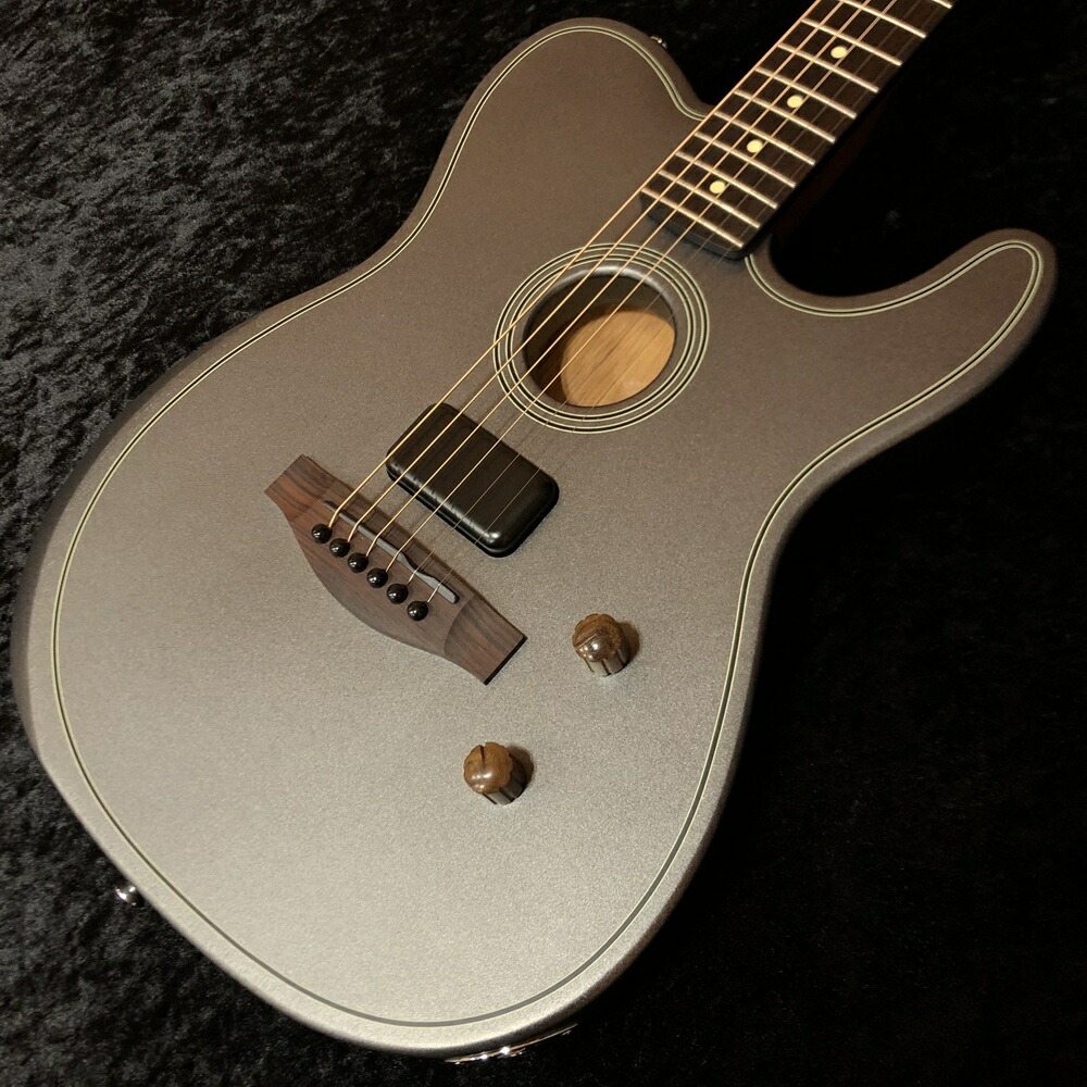 Fender FSR Acoustasonic Standard Telecaster Charcoal Frost Metallic【数量限定カラー】 アコスタソニック|京都 JEUGIA(ジュージヤ 楽器)