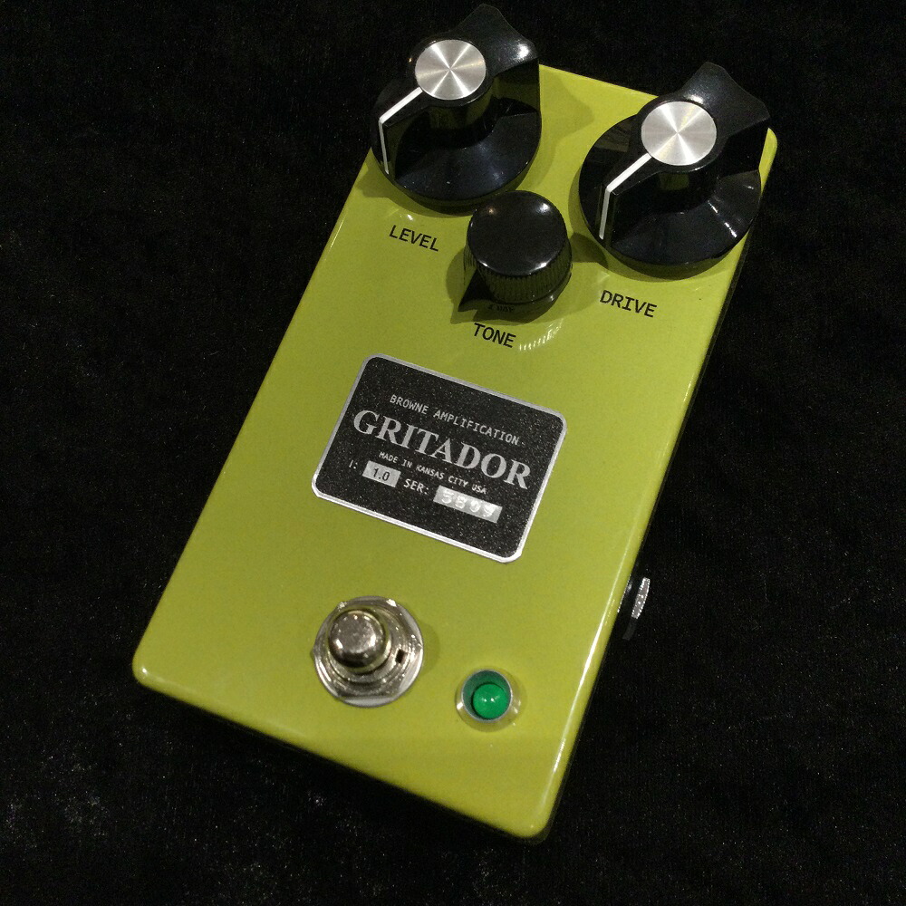 BROWNE AMPLIFICATION Gritador (Green) ブラウンアンプ 27,300円