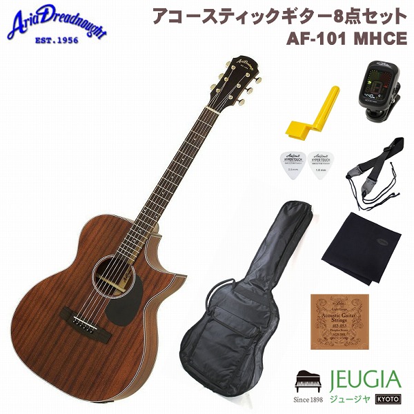 楽天市場】ARIA Aria-101CE MTBKアリア アコースティックギター