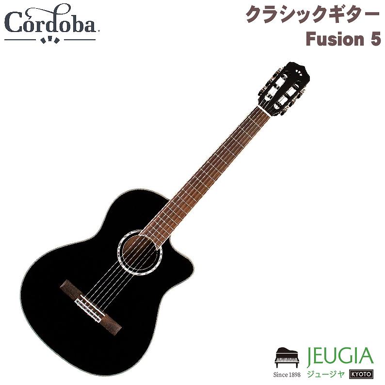 Cordoba/Fusion 5 Jet ブラック　クラシックギター コルドバ ナイロンギター