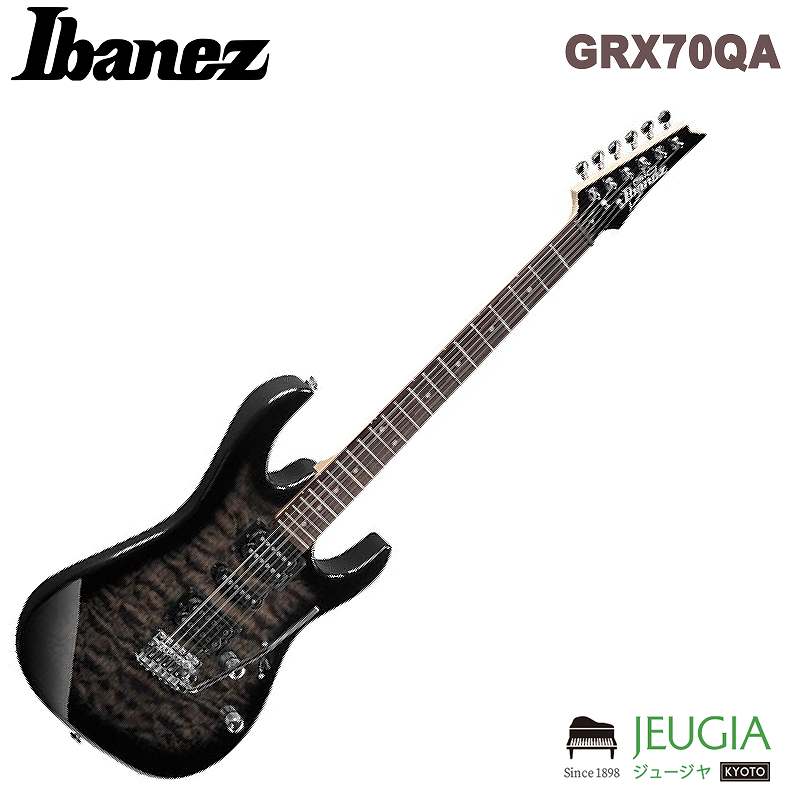 専用　Ibanez GIOシリーズ 7弦ギター GRG7221QA-TKS Amazon.com: Ibanez Gio GRG7221QA 7-String - Transparent Black