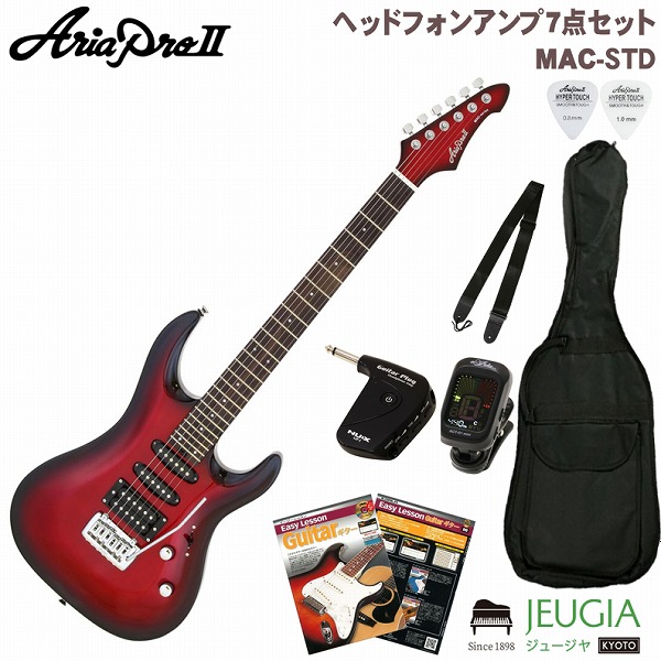 AriaproⅡ アリアプロ VA-380 エレキギター レッド 初心者
